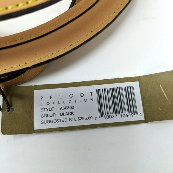 Etienne Privee Purse Bag Black Tan Satchel Leather Top Handle Strap - Picture 12 of 12